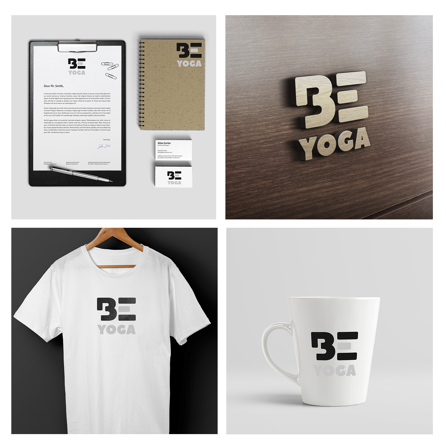 Logo Design by Artur Zherdetskii for BEYOGA LLC | Design #17187427