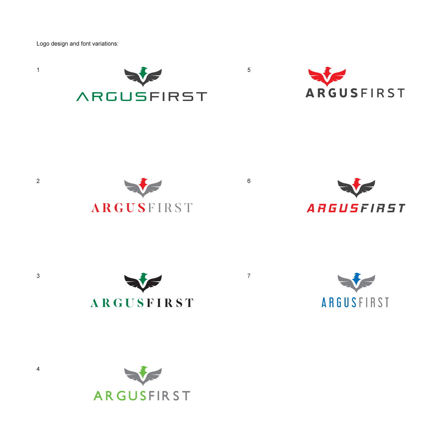 Logo Design by jacw02 for ArgusFirst | Design #17134585