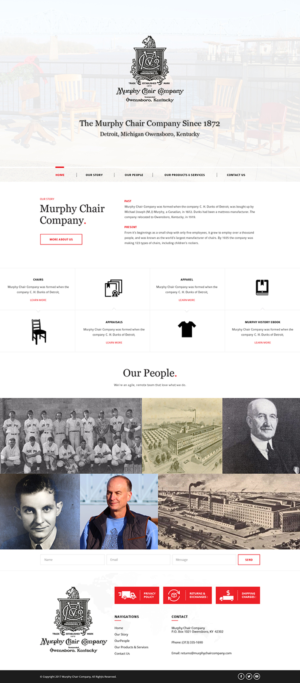 Web Design by PiXthemes for murphy chair company | Design: #17244788