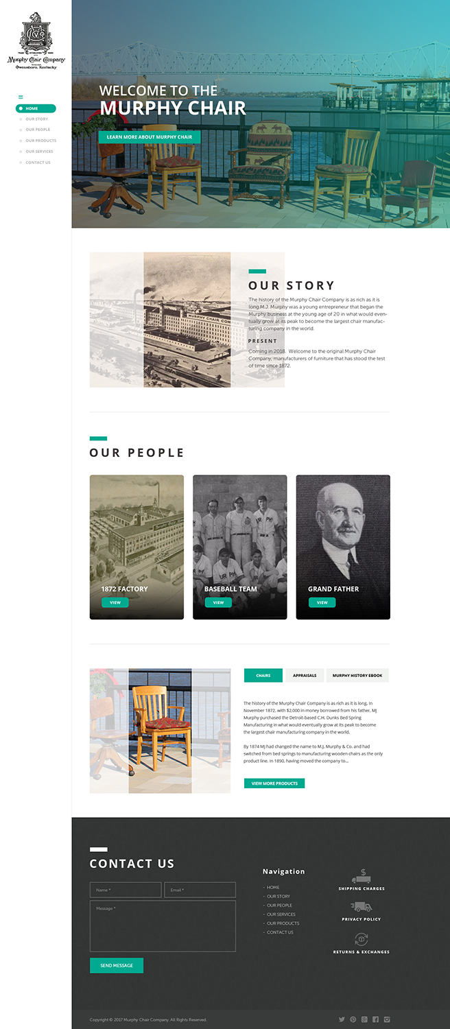 Web Design by PiXthemes for murphy chair company | Design #17244912