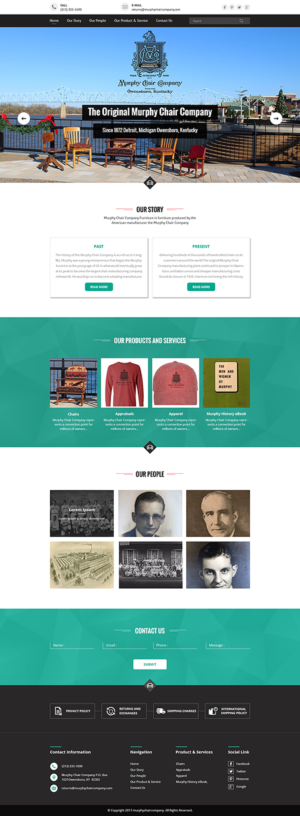 Web Design by PiXthemes for murphy chair company | Design: #17245013
