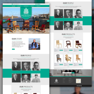 Web Design by Ris Dhaliya for murphy chair company | Design #17214183