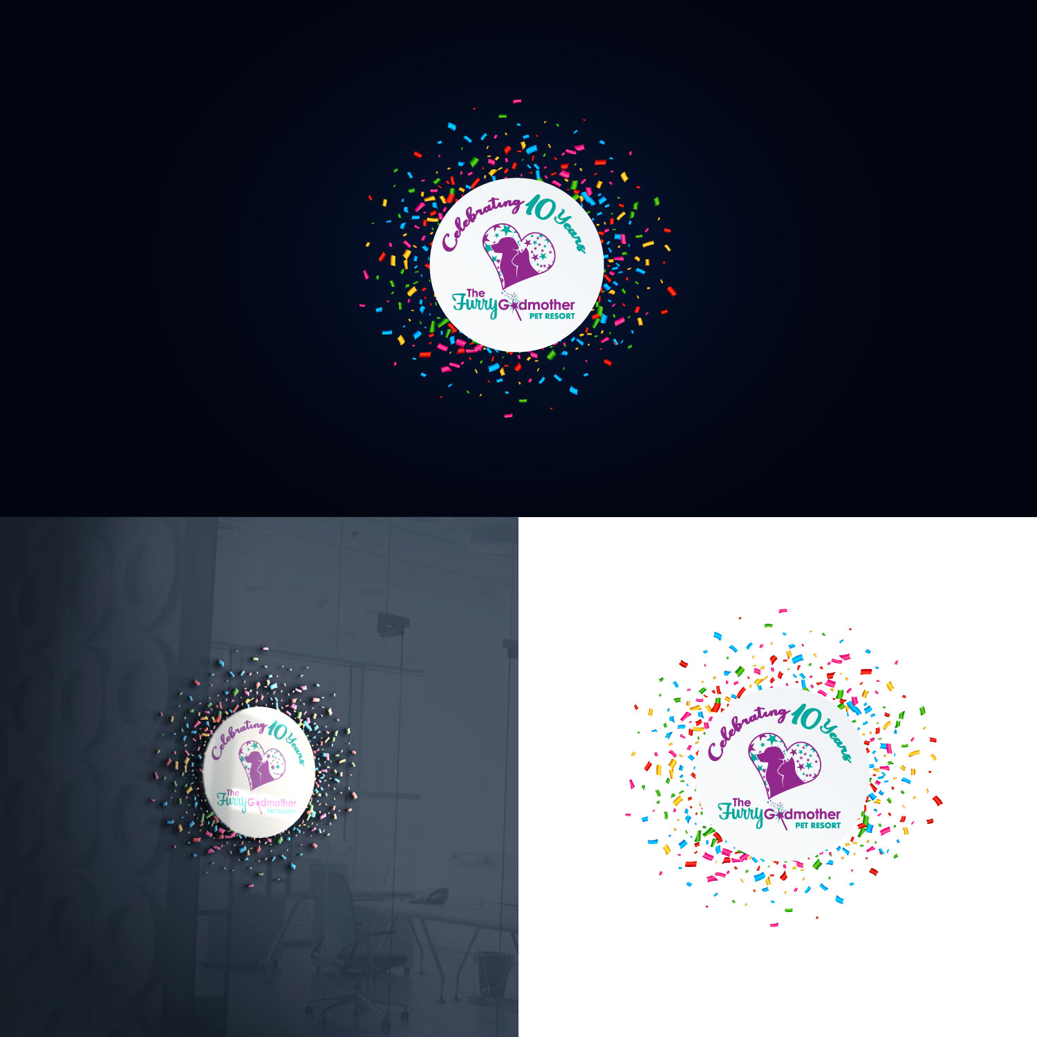 Logo Design by Farooq Zahid for The Furry Godmother | Design #17134978