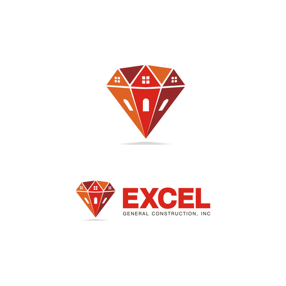 Diseño de Logo por DDD para Excel General Construction, Inc | Diseño #627870
