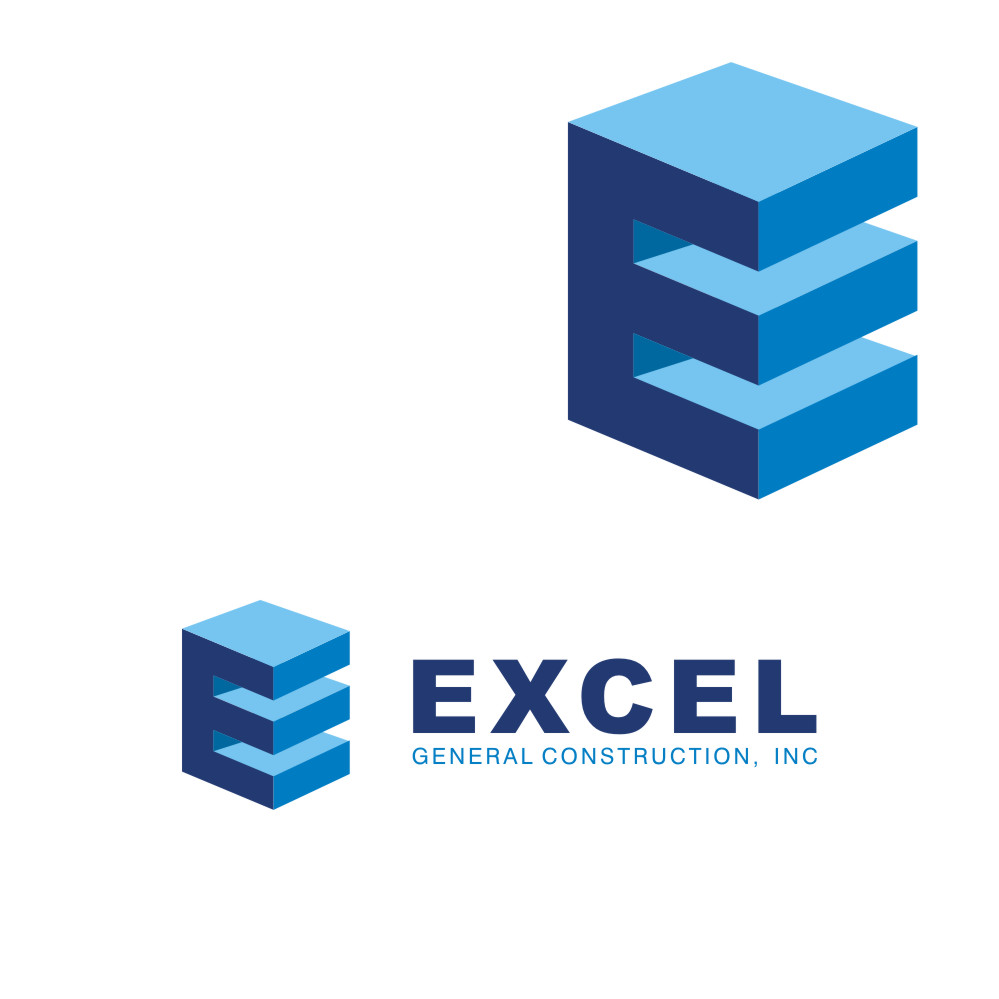 Logo Design by DDD for Excel General Construction, Inc | Design #633374