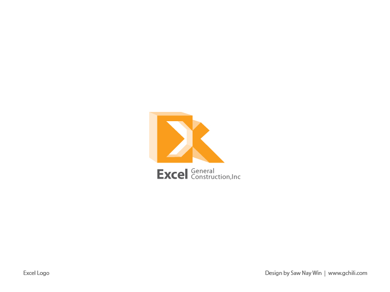 Logo Design by kosaw for Excel General Construction, Inc | Design #626250