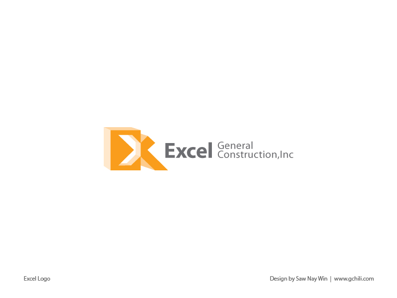 Logo Design by kosaw for Excel General Construction, Inc | Design #626251