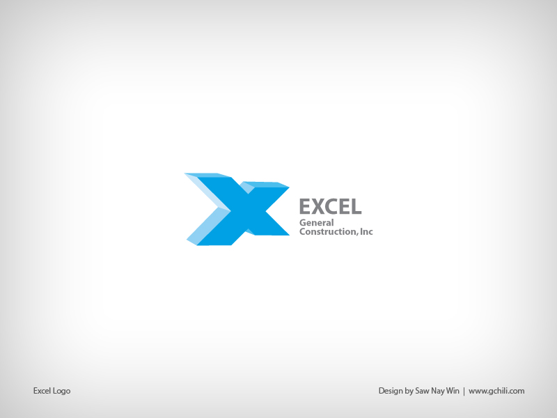 Logo Design by kosaw for Excel General Construction, Inc | Design #626254