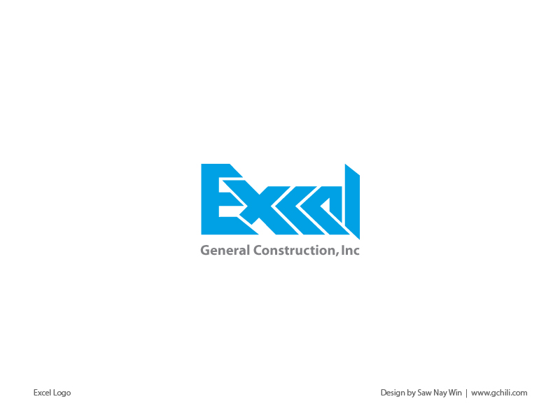 Logo Design by kosaw for Excel General Construction, Inc | Design #626257