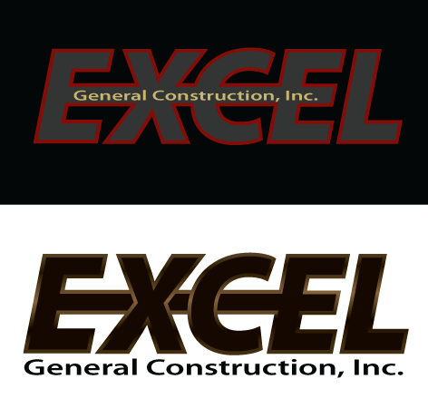 Logo Design by CGI Resolutions for Excel General Construction, Inc | Design #625899