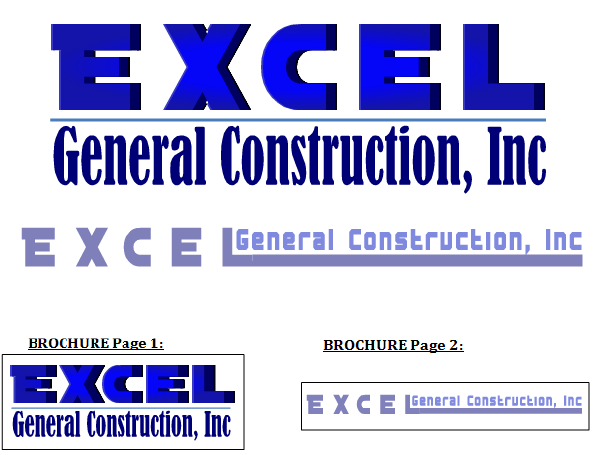 Logo Design by inspiration for Excel General Construction, Inc | Design #627890