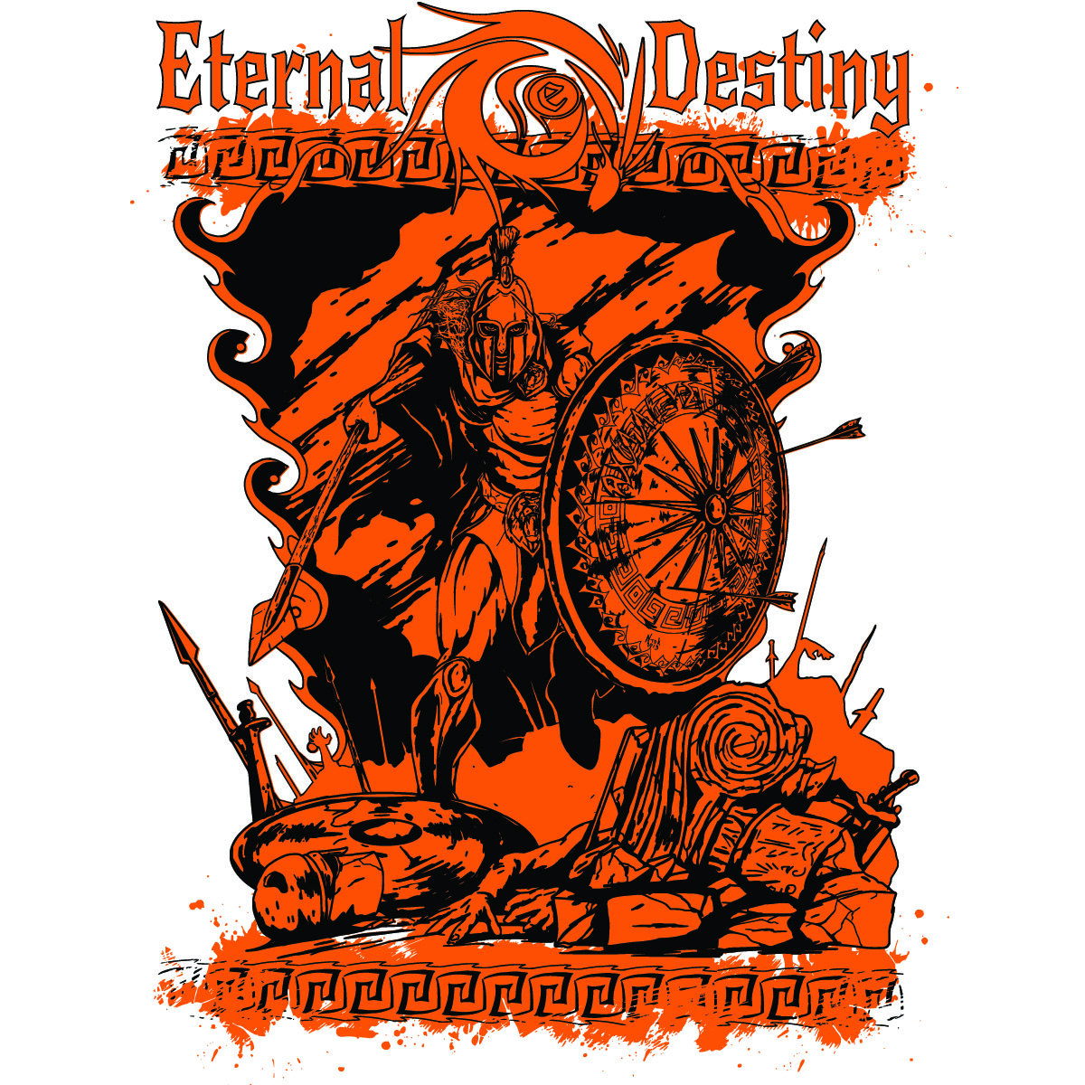 Diseño de Camiseta por  Ntok para eternal destiny  | Diseño #2741307