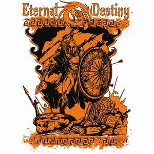 T-shirt Design by  Ntok for eternal destiny  | Design #2741307