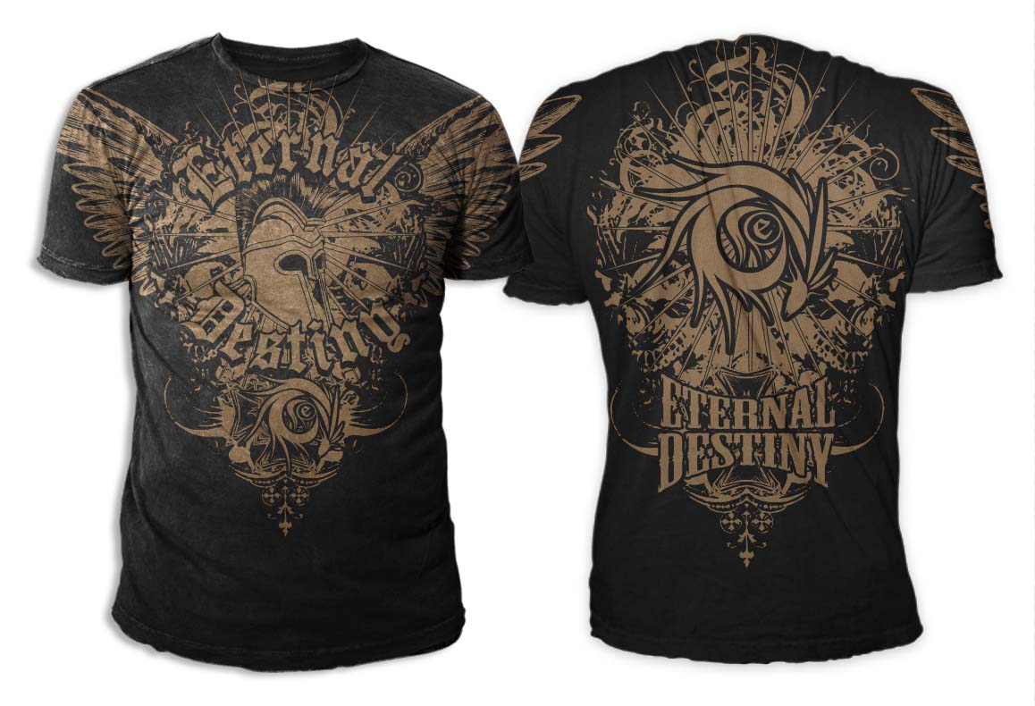 T-shirt Design by swo0osh for eternal destiny  | Design: #2799959