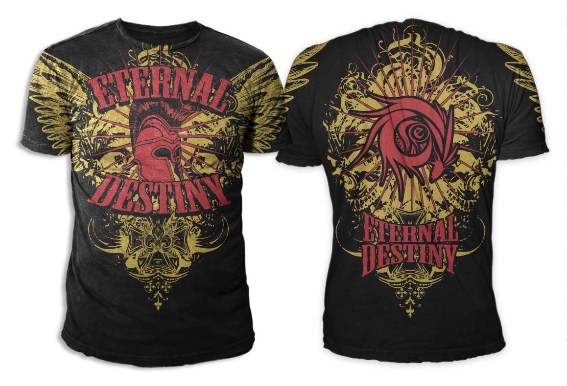 T-shirt Design by swo0osh for eternal destiny  | Design #2827851