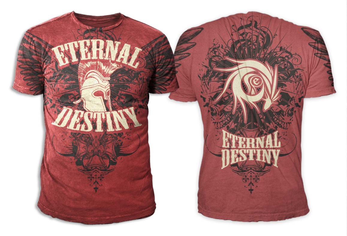 T-shirt Design by swo0osh for eternal destiny  | Design #2847839