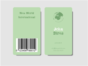 Business Card Design by Tamara L. for this project | Design: #629817