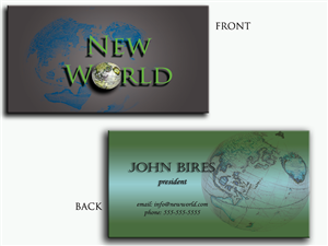Business Card Design by alexme