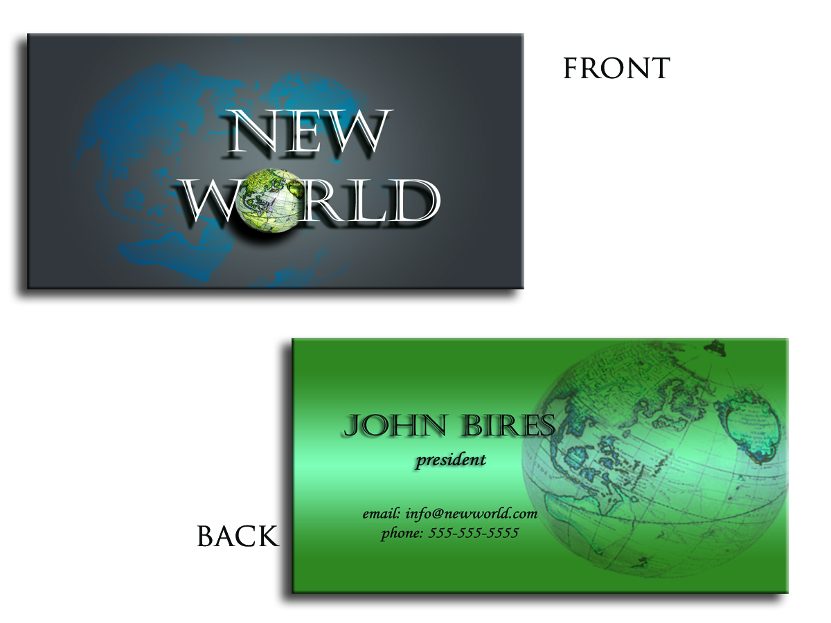 Business Card Design by alexme for this project | Design #648320