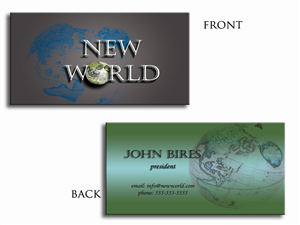 Business Card Design by alexme for this project | Design: #648320