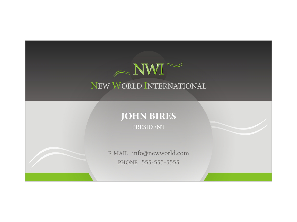 Business Card Design by DEKOgraf for this project | Design #675698