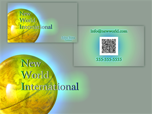 Business Card Design by p3nf01ds