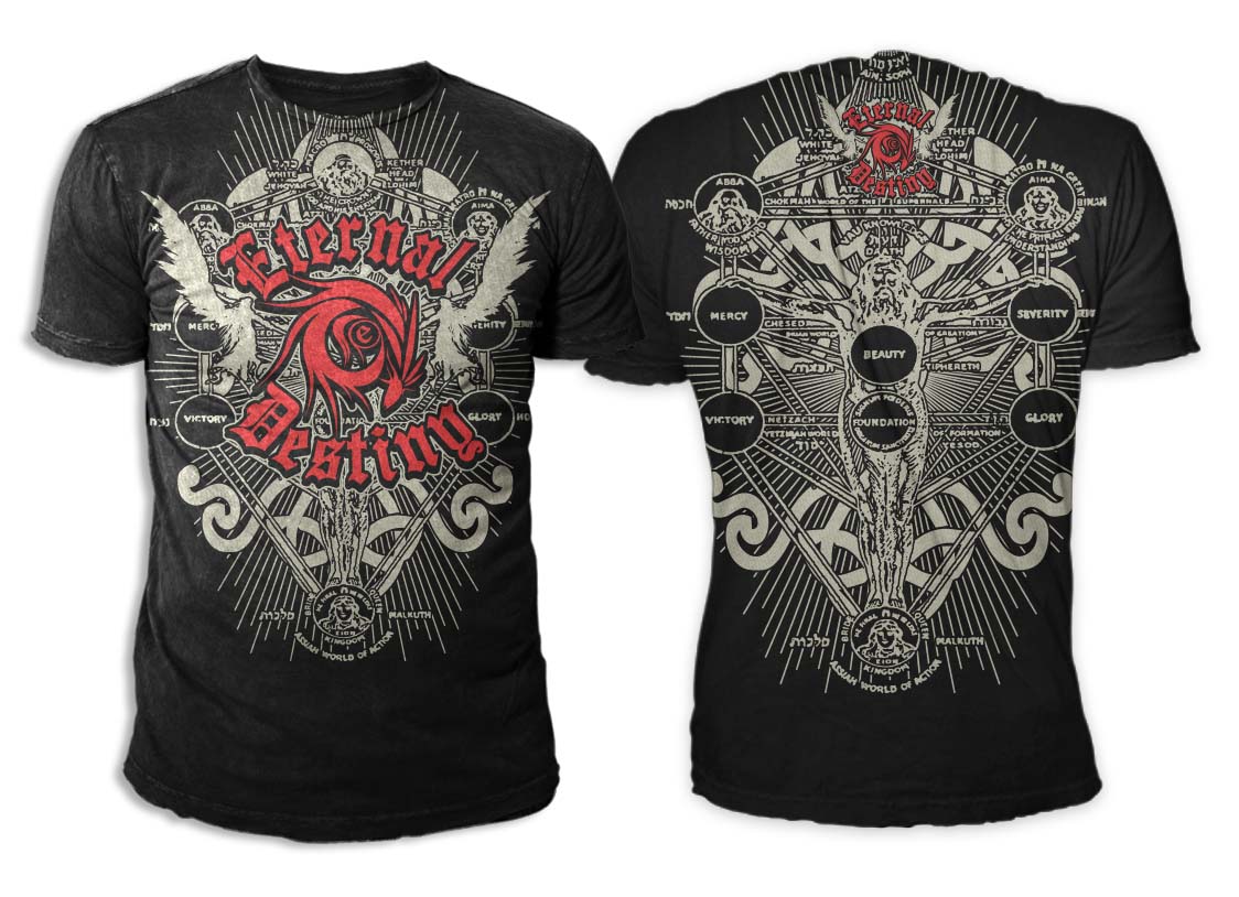 T-shirt Design by swo0osh for eternal destiny  | Design #2797369