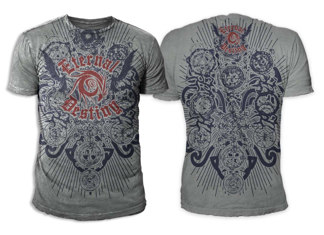 T-shirt Design by swo0osh for eternal destiny  | Design #2799757