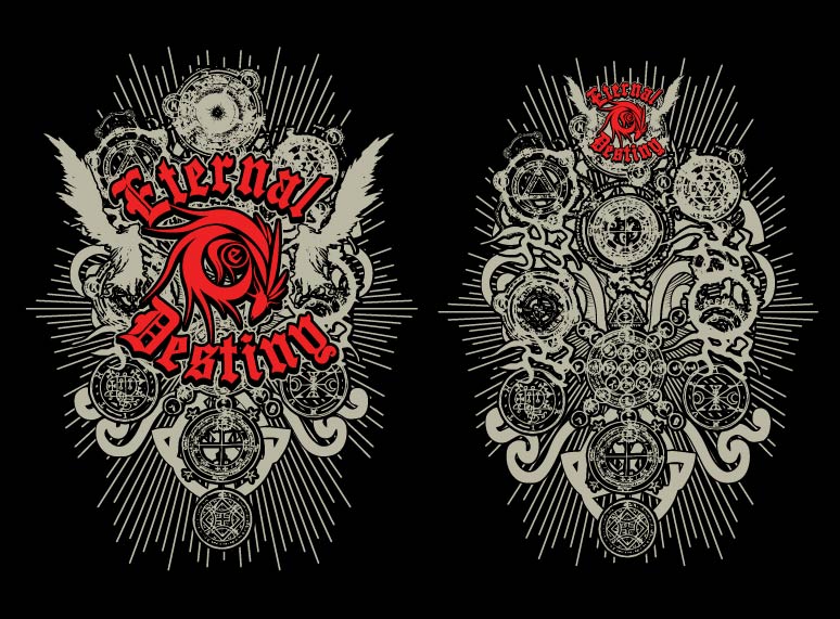 T-shirt Design by swo0osh for eternal destiny  | Design #2799966
