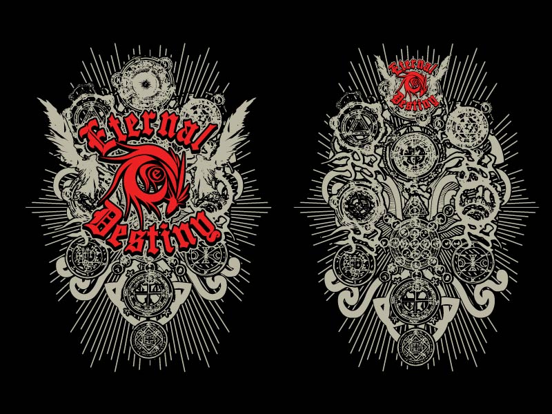 T-shirt Design by swo0osh for eternal destiny  | Design #2809543