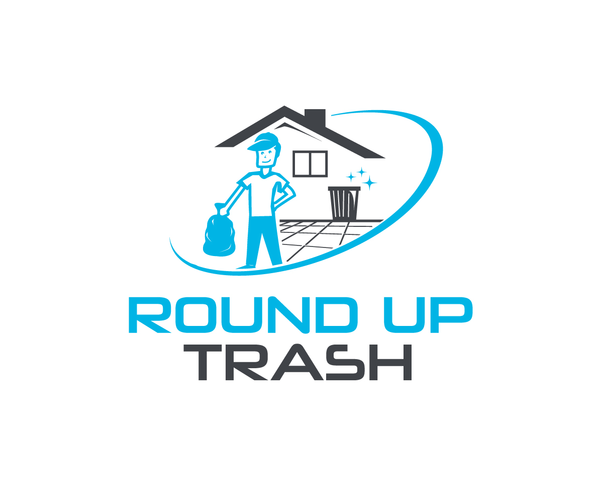 Logo Design by Maher Sh for Round Up Trash | Design #17146885