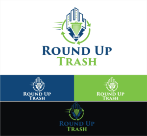 Logo Design by Soul Light for Round Up Trash | Design: #17141013