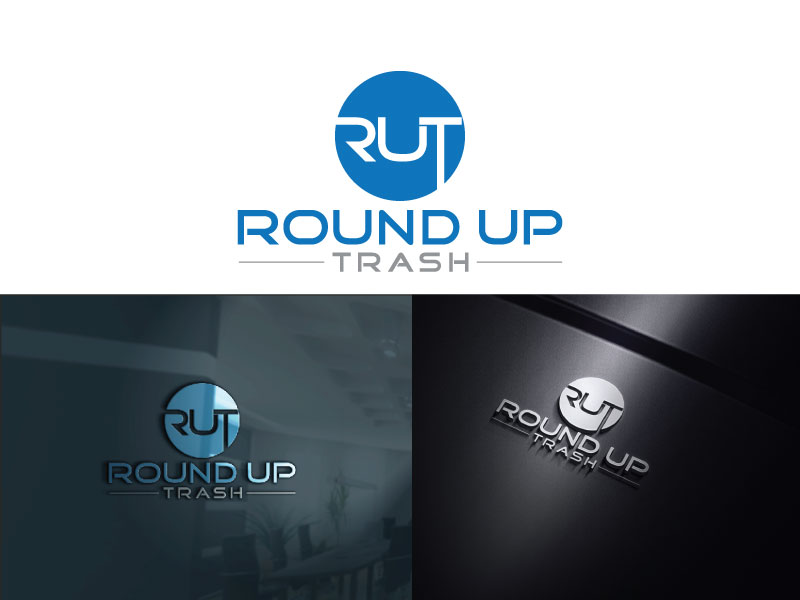 Logo Design by Oaxaqueña for Round Up Trash | Design #17137699