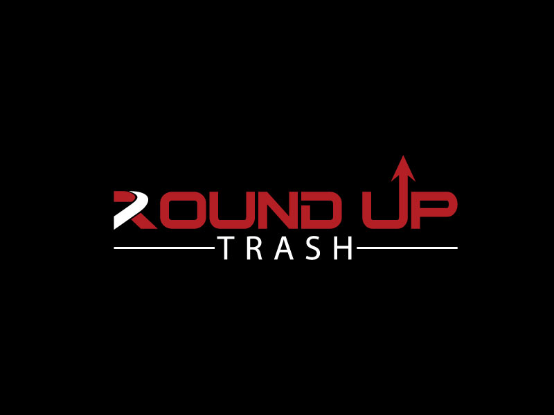 Logo Design by rocklee for Round Up Trash | Design #17152508