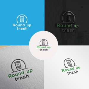 Logo Design by Art creation 2 for Round Up Trash | Design: #17146939
