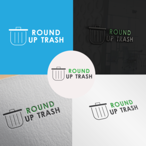 Logo Design by Art creation 2 for Round Up Trash | Design: #17146940