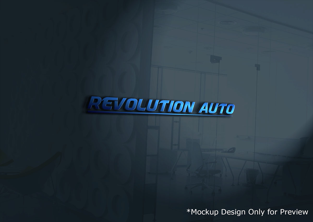 Logo Design by Liyana for Revolution Auto | Design #17173769