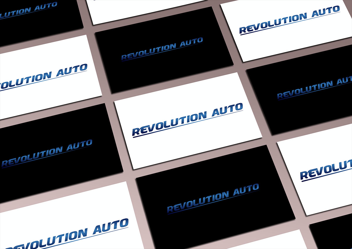 Logo Design by Liyana for Revolution Auto | Design #17173775