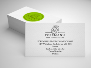 Business Card Design by Irina Makedonska for this project | Design: #17144398