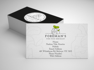 Business Card Design by Irina Makedonska for this project | Design #17153509