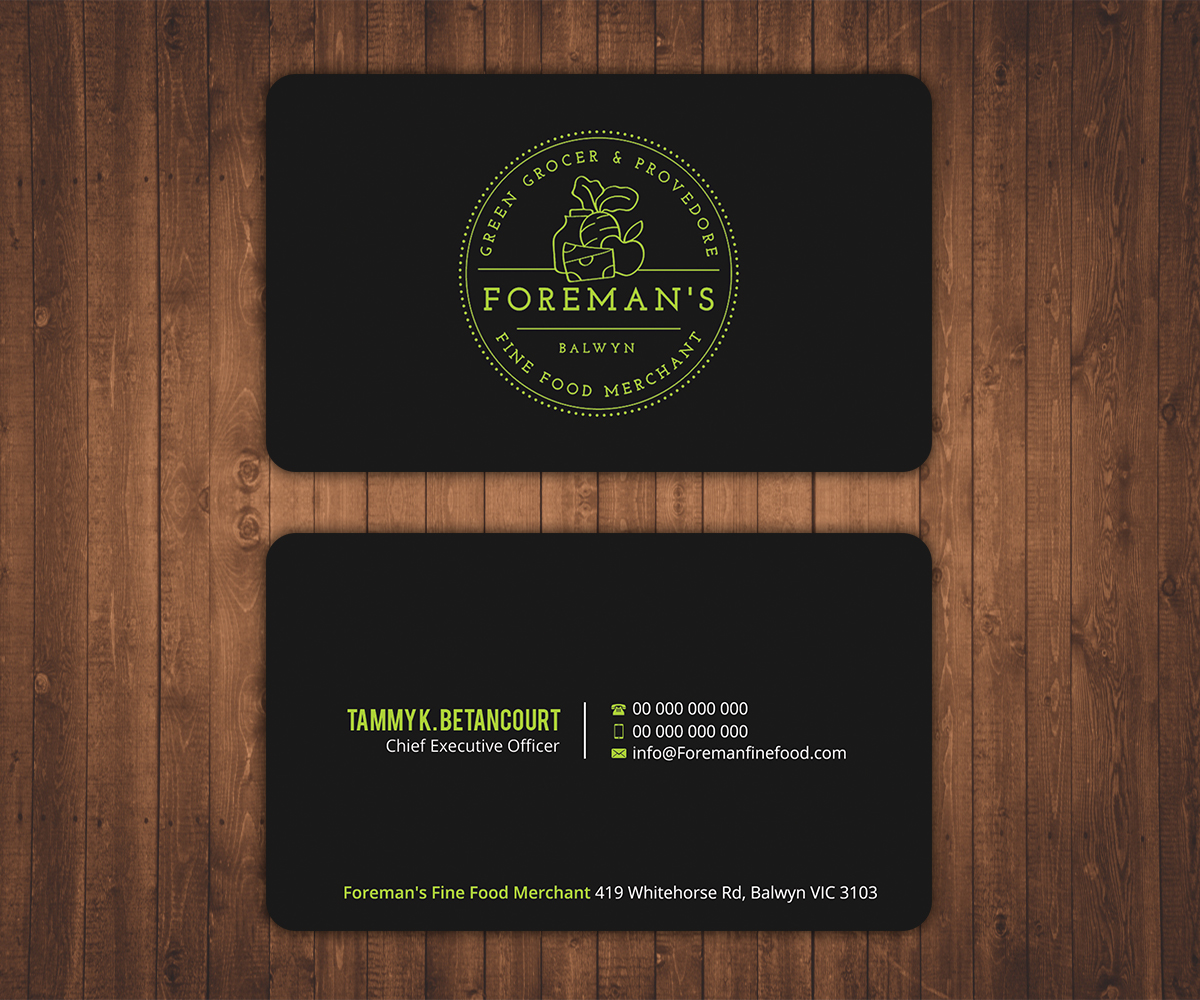 Business Card Design by Stylez Designz for this project | Design #17155915
