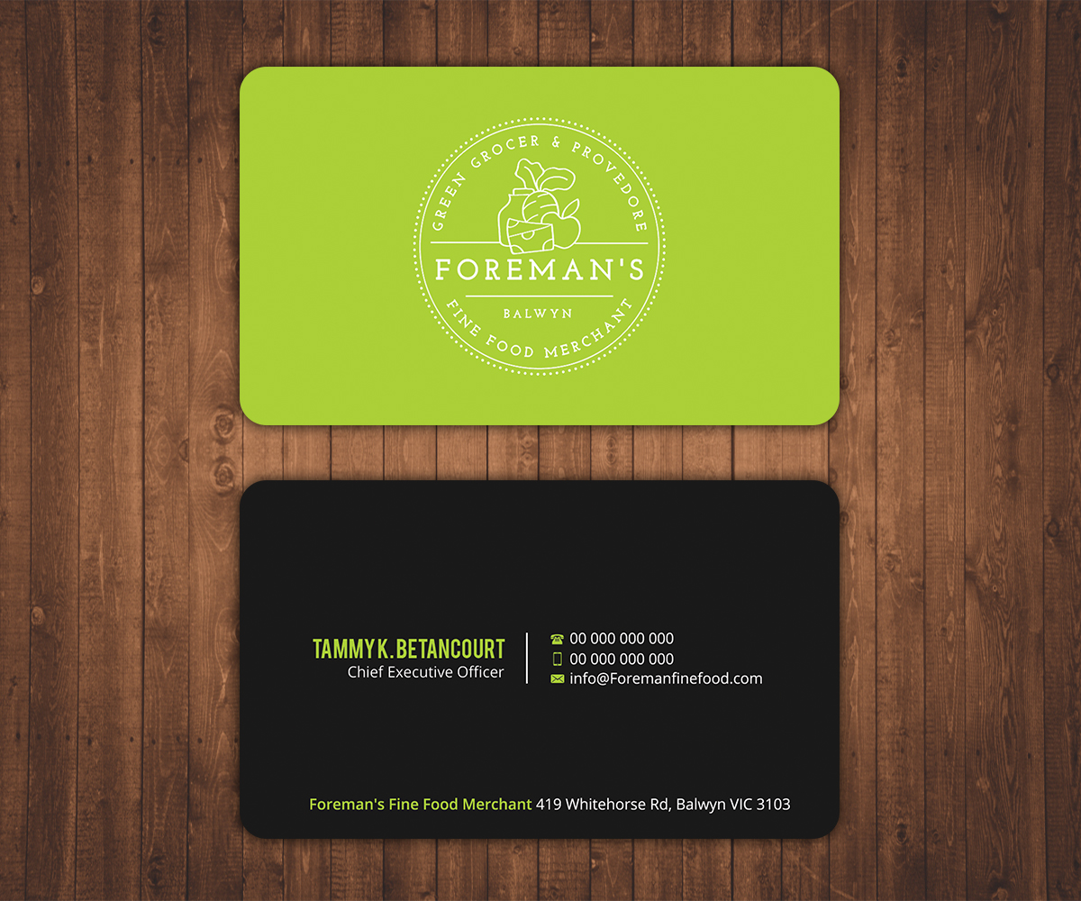 Business Card Design by Stylez Designz for this project | Design #17155916