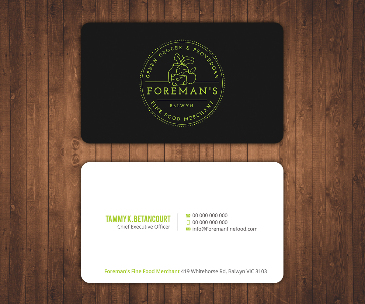 Business Card Design by Stylez Designz for this project | Design #17155917