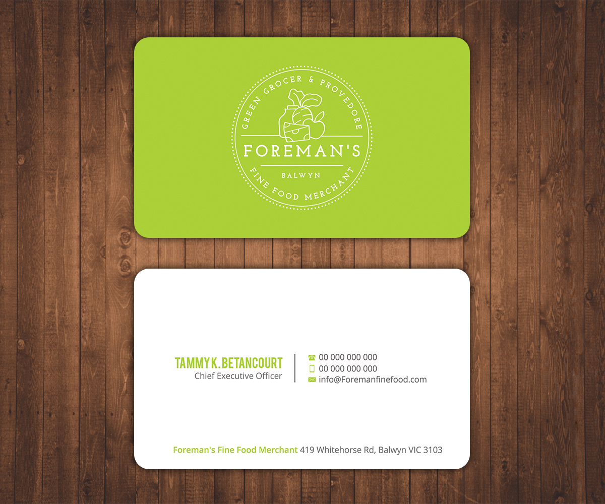 Business Card Design by Stylez Designz for this project | Design #17155918