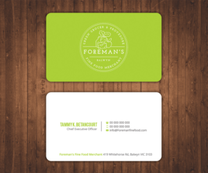 Business Card Design by Stylez Designz for this project | Design: #17155918