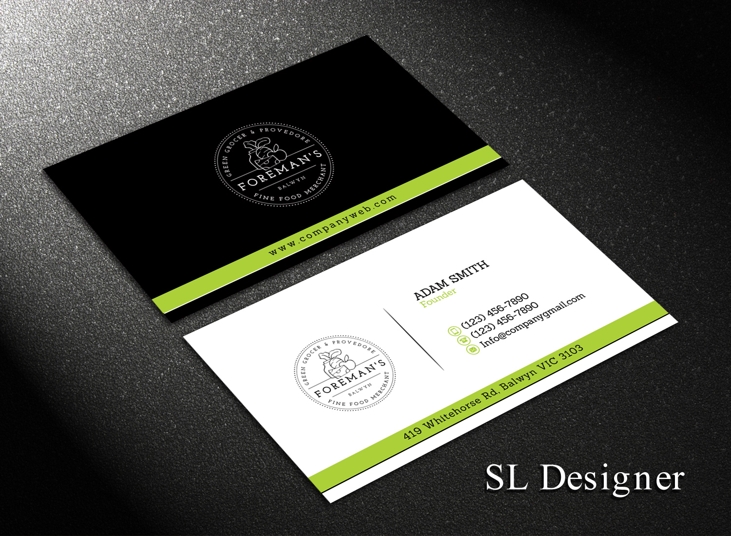 Visitenkarten-Design von SL Designer für dieses Projekt | Design #17145554