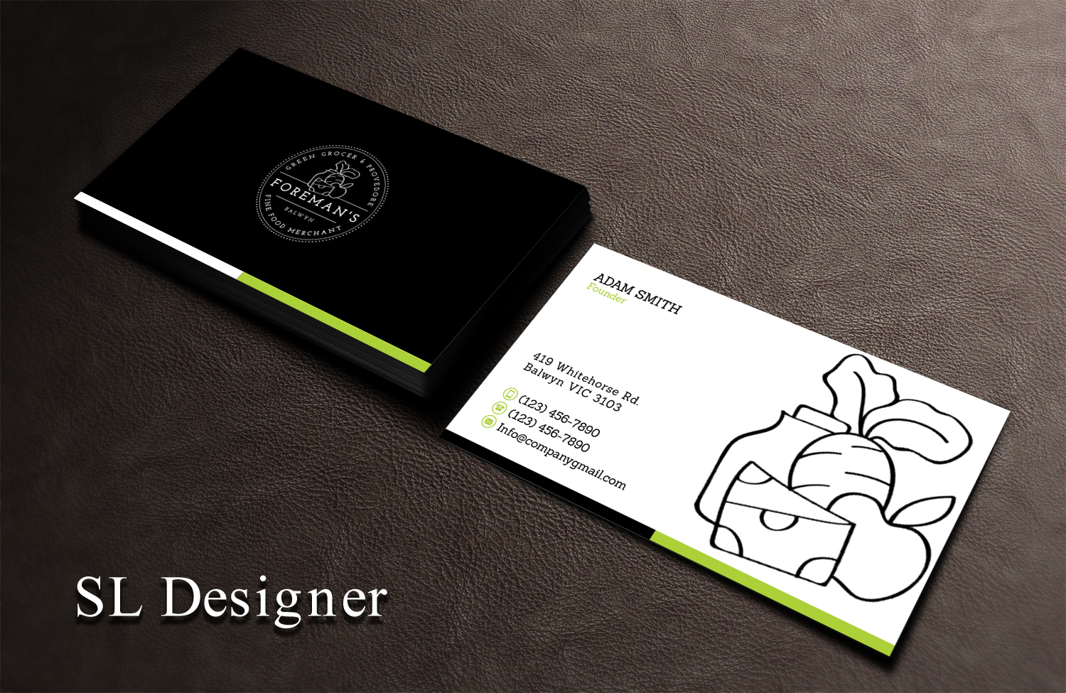 Business Card Design by SL Designer for this project | Design #17145557