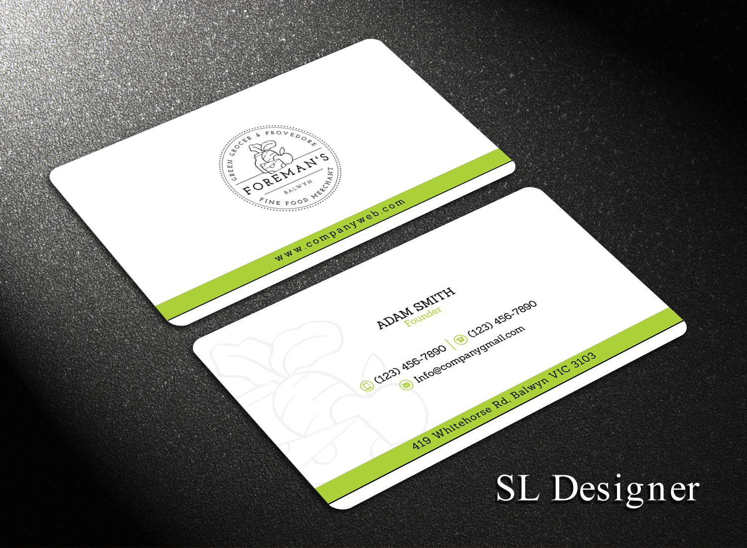 Business Card Design by SL Designer for this project | Design #17145558