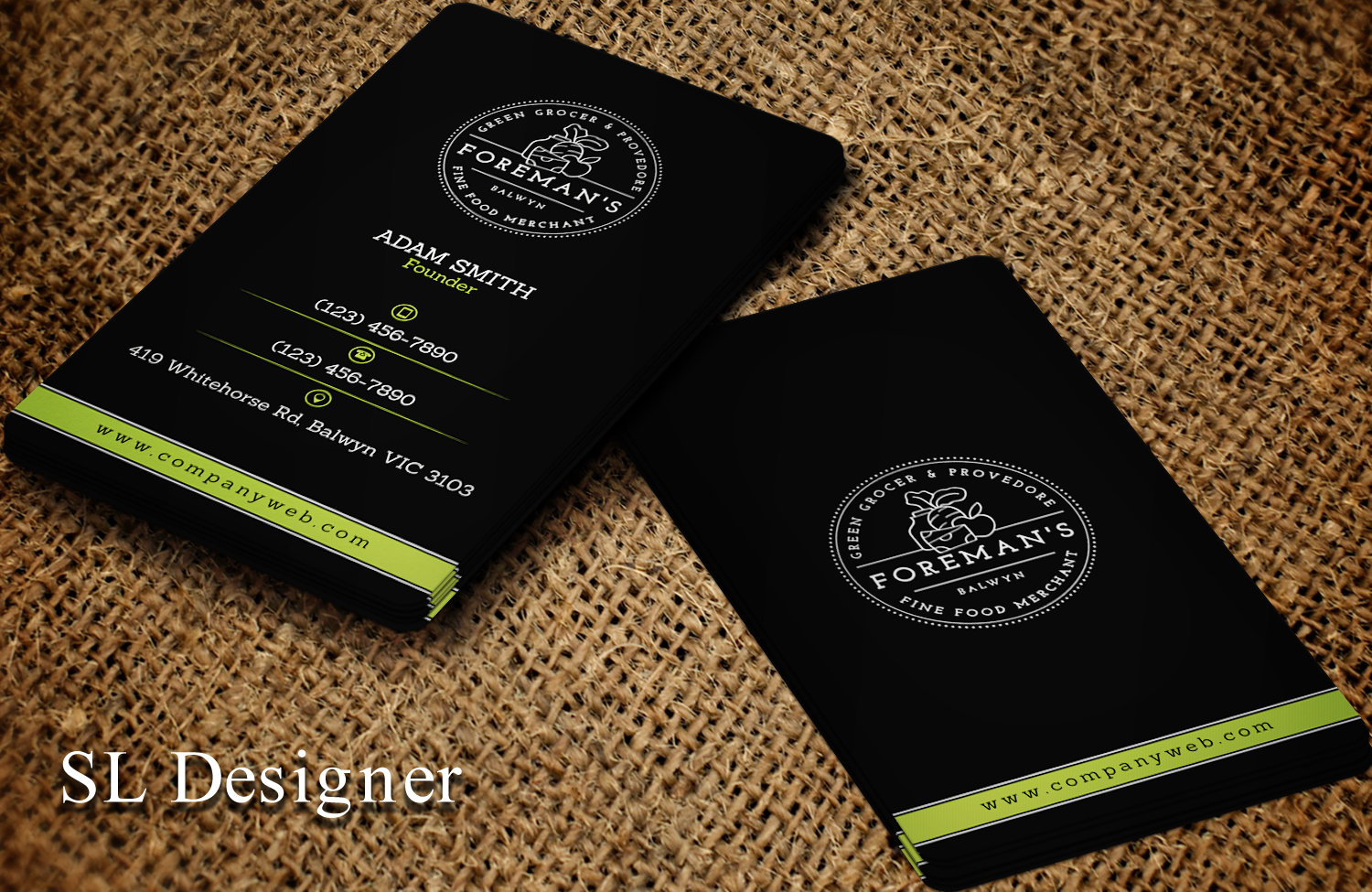 Visitenkarten-Design von SL Designer für dieses Projekt | Design #17145572