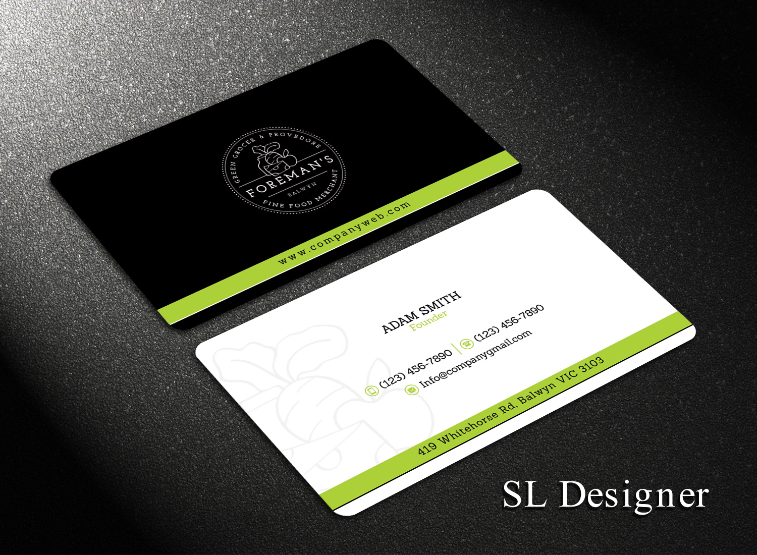 Business Card Design by SL Designer for this project | Design #17145581